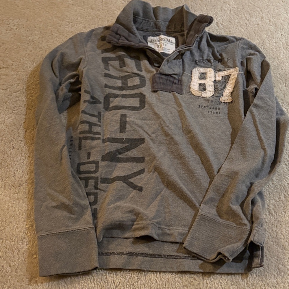 Aeropostale Gray Men's Sweater XS